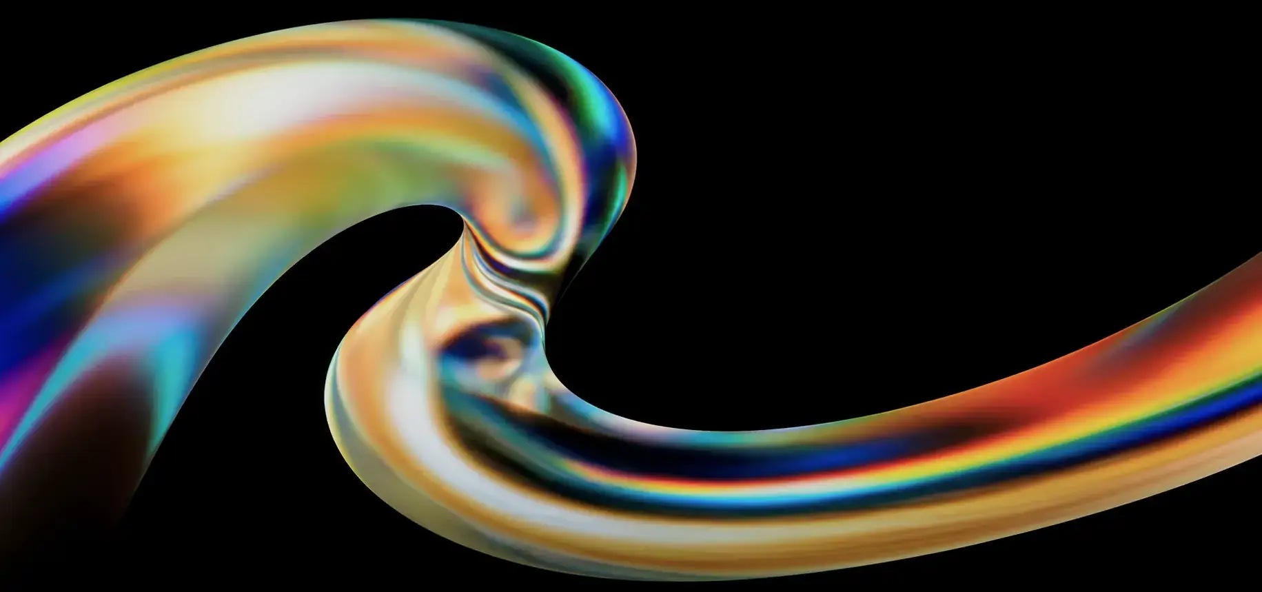 Wellcoimaging fluid digital art banner